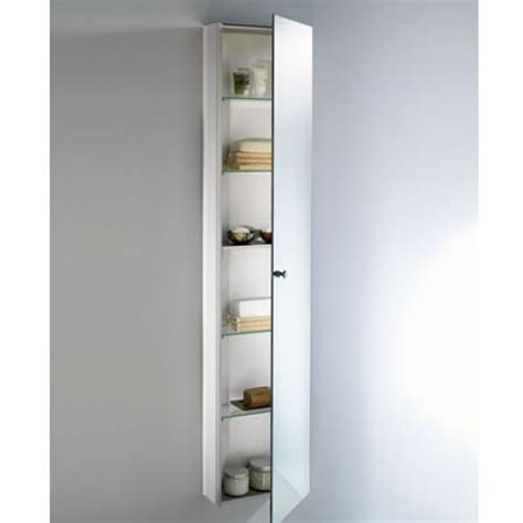 This cabinet is a sleek way to store some of your stuff. Schneider Wangaline 1 Door Tall Cabinet - UK Bathrooms