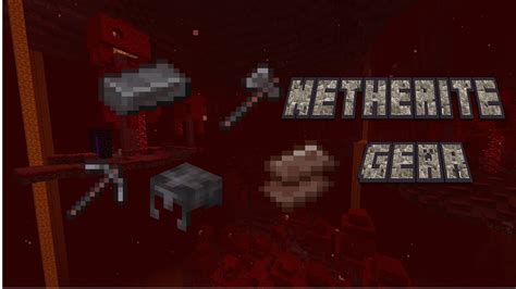 All You Need To Know About The New Netherite Gear In Minecraft Youtube