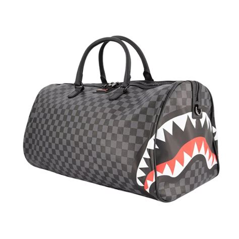 Buy Sprayground Bags Cbmenswear Sprayground Side Shark Duffle Bag