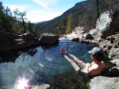 Outdoors Nm Area Hot Springs Provide Winter Relief For Weary New
