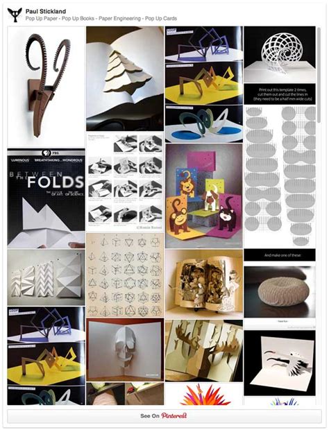 Pop Up Paper - The Art of Paper Pop Ups: Pop Up Paper on Pinterest