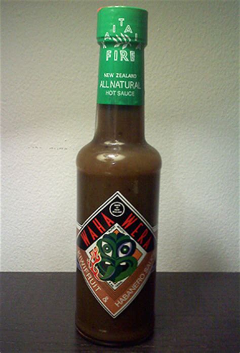 It is one of many juices added by the mod. Hot Sauce Reviews: Waha Wera Kiwifruit & Habanero Sauce