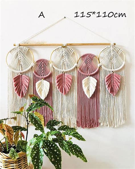 Maybe you would like to learn more about one of these? Macrame Wall Hanging, Woven Feather Tassel Pattern ...