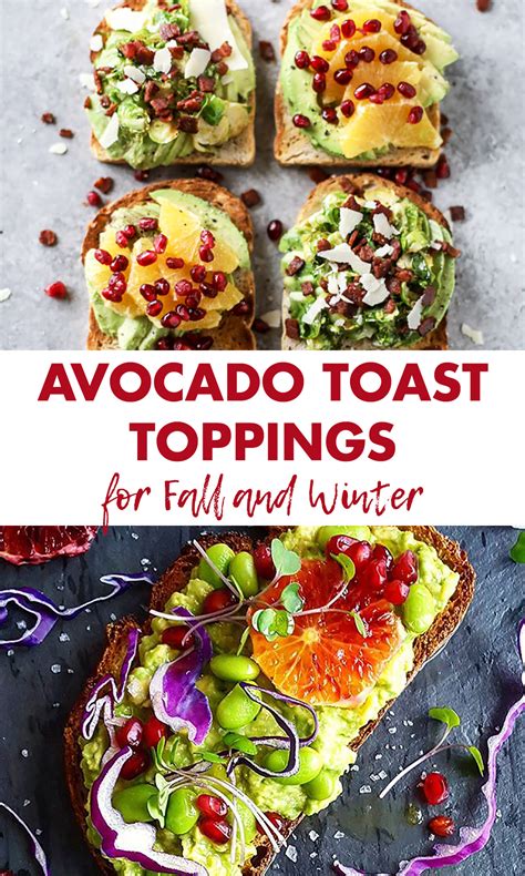 Avocado Toast Toppings For Fall And Winter Rose Clearfield