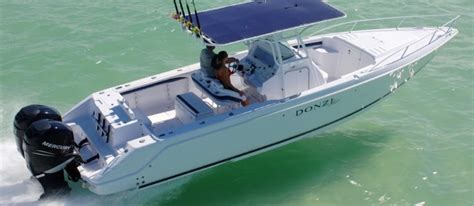 Research Donzi Marine 35 Zfc Center Console Boat On