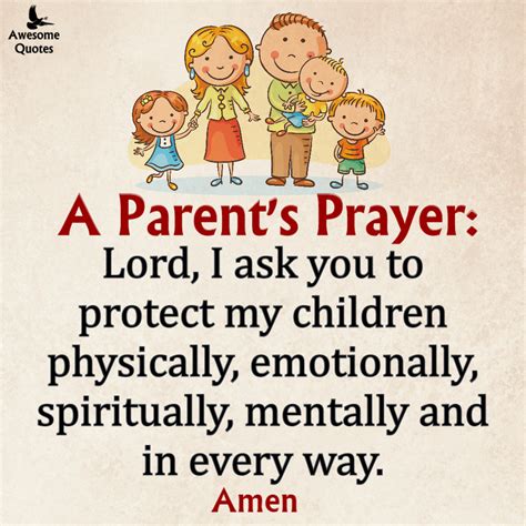 A Parents Prayer