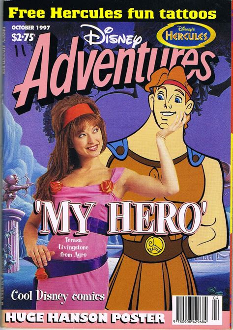 Image Disney Adventures Magazine Australia Oct 1997 Hercules Terasa Livingstone Disney