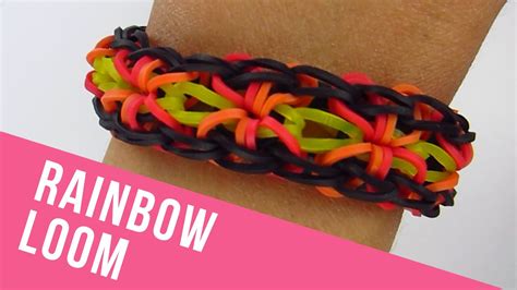 How To Make A Starburst Rainbow Loom Bracelet Youtube