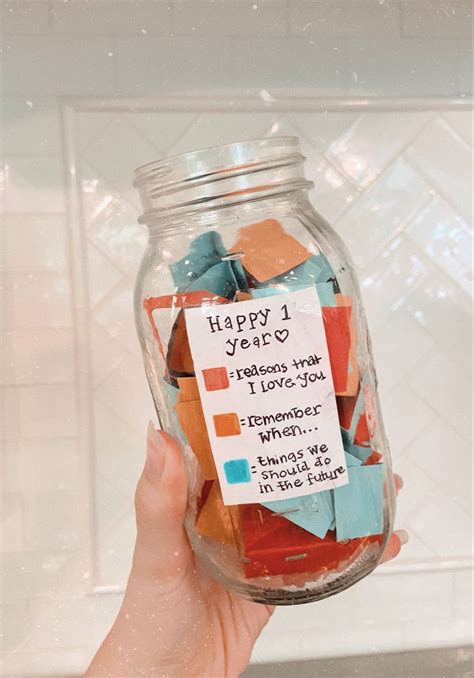 50 legitimately cool gifts to get your boyfriend this year. note jar gift in 2020 | Birthday gifts for best friend ...