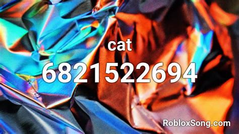 Cat Roblox Id Roblox Music Codes