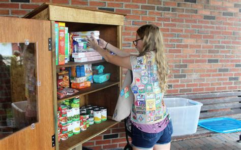 Local Girl Scout Builds Outdoor Food Pantry To Help Feed Hungry
