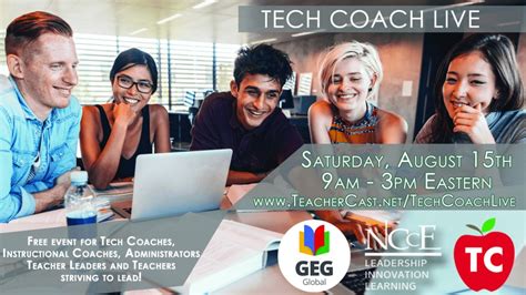 Lets Get Ready For Tech Coach Live A Virtual Conference For