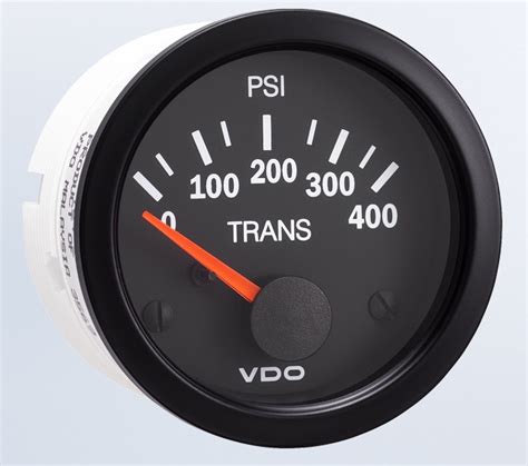 350 110 Vdo Transmission Oil Pressure Gauge 400 Psi Vision 350 110
