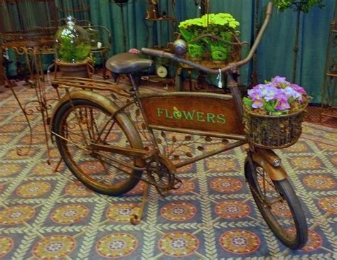Decorating Ideas With Old Bikes Old