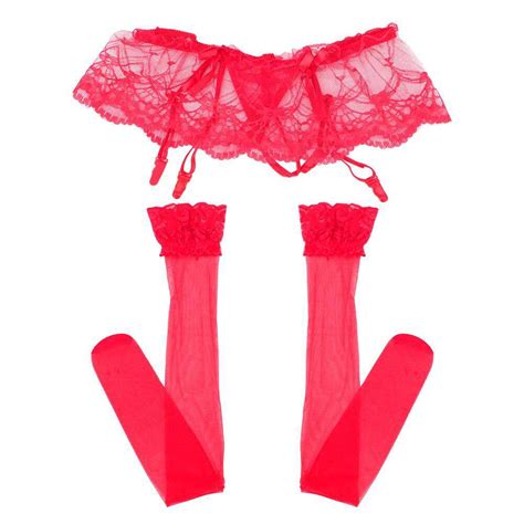 clothing clothing shoes and accessories women lace thigh highs stockings suspenders garter belt