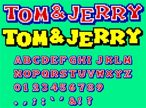 2698+ results for tom and jerry cartoon fonts. Tom & Jerry font