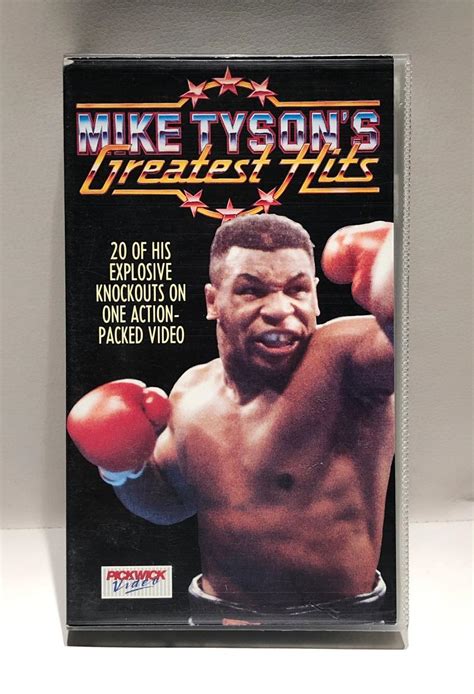 Vhs Mike Tysons Greatest Hits Anglická Verze Aukro