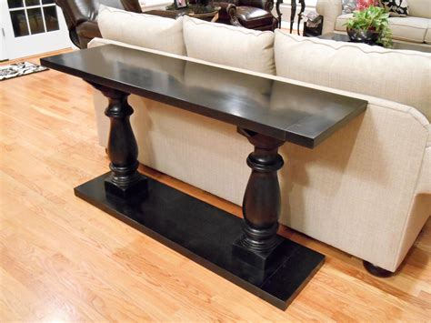 The finish is second to none as with all our designer sofas! Hand Crafted Sofa Table by Sugarcreek Woodworks & Design | CustomMade.com