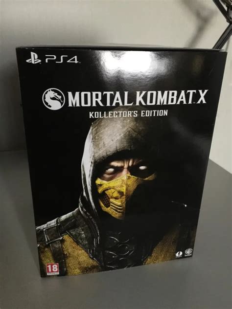 Unboxing Mortal Kombat X En édition Collector Geek Collectorfr