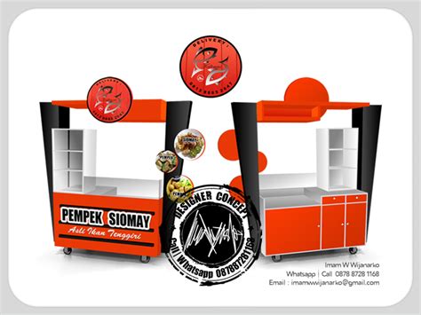 Desain Logo | Logo Kuliner | Desain Gerobak | Jasa Desain dan Produksi