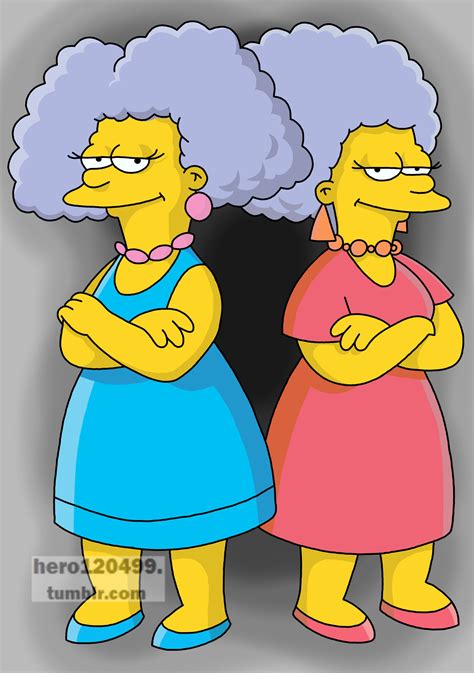Patty And Selma Bouvier Selma Bouvier Food Themes The Simpsons Lisa Simpson Funny Stuff