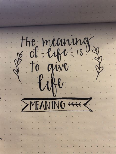 Quote Calligraphy Handwritten Quotes Cute Quotes Meaning Of Life