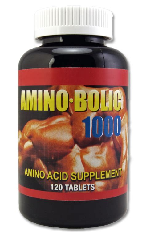 Energy And Muscle Amino Acid Supplement Amino Bolic 1000 Interfarma Interfarma Usa