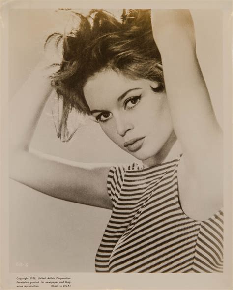 Brigitte Bardot Rare Print By Original Film Stills King Mcgaw