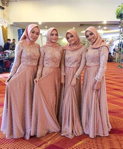 Gaun Satin Bridal Hijab