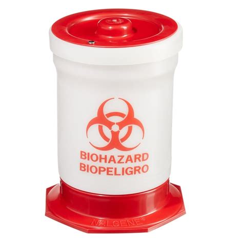 Thermo Scientific Nalgene Biohazardous Waste Containers Capacity 15