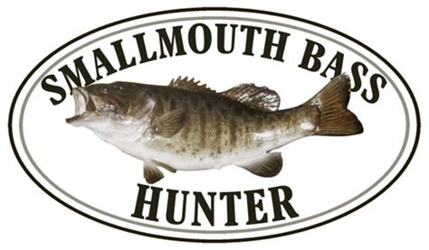 Smallmouth Bass Sport Fishing Decals Bass Fish Stickers