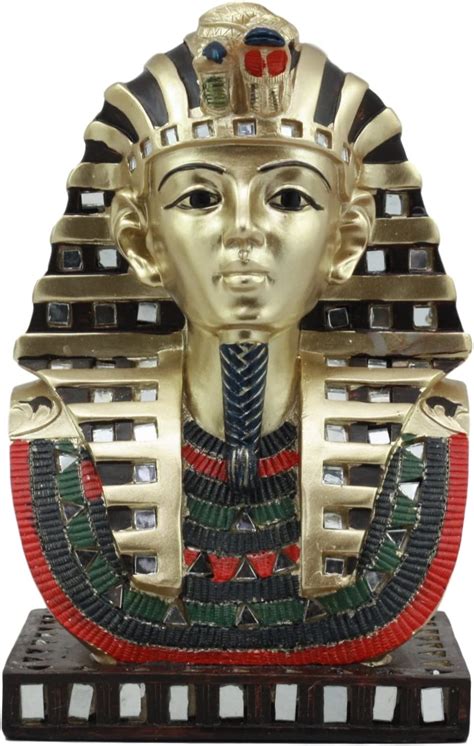 Ebros Ancient Egyptian Pharaoh Mask Of King Tut Statue