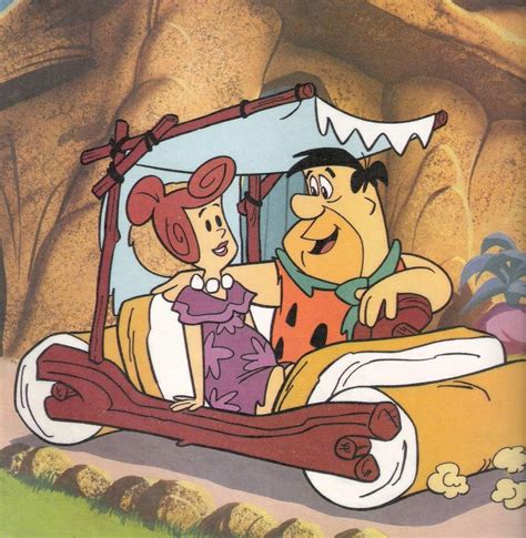Fred With Wilma Heading To Hospital Classic Cartoon Characters
