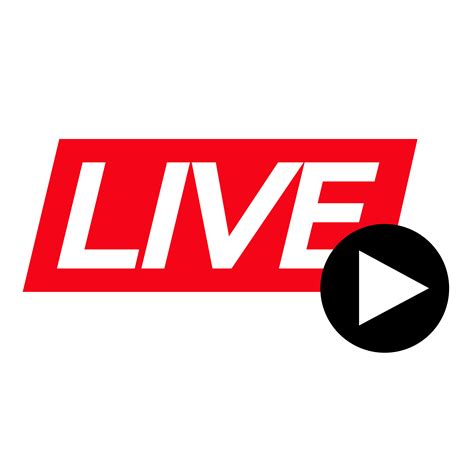 Live Streaming Online Sign Vector Design Download Free