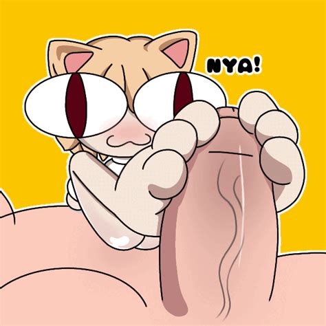 Rule 34 Animated Anon Cat Ears Feet Feline Female Foot Fetish Footjob Loop Looping Animation