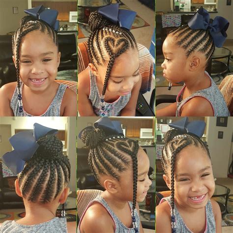 Natural Hair Little Black Girls Braided Hairstyles Jhayrshow