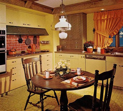 Thiết Kế Nội Thất 70s Kitchen Decor Với Phong Cách Retro Của Những Năm 70