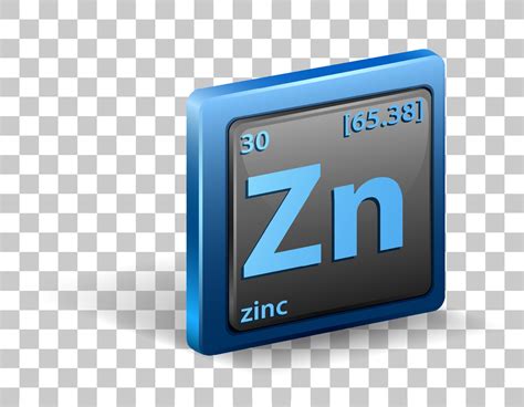 Zinc Chemical Element 2047062 Vector Art At Vecteezy