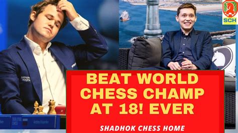 BEAT WORLD CHESS CHAMP AT 18 EVER Esipenko Vs Magnus Carlsen Tata