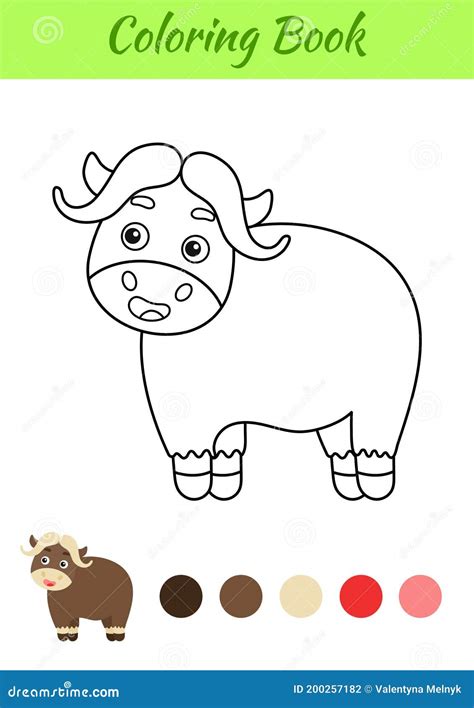 Musk Oxen Coloring Pages