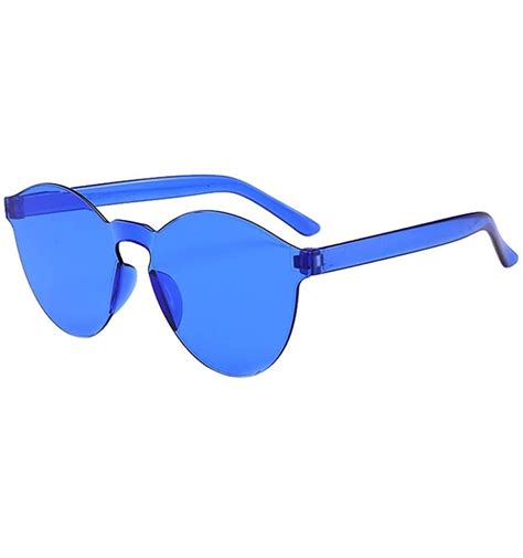 fashion heart shaped sunglasses for women eyewear frameless glasses green ce19027349s