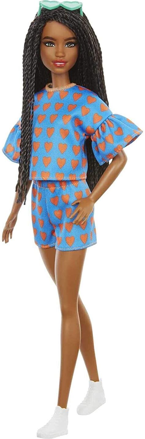 Barbie African American Doll With Braids Set Of Hearts Au Meilleur Prix Sur Idealo Fr