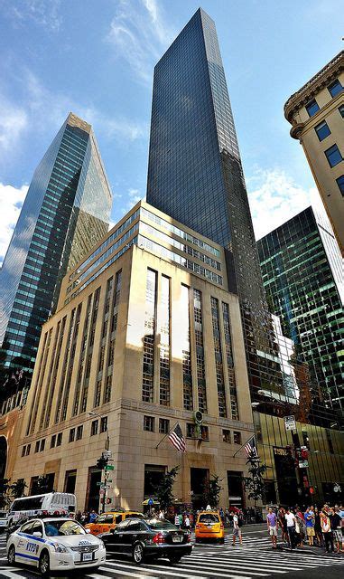 The Trump Tower Manhattan New York58 Story Skyscraper Developed And