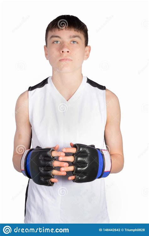 Teenage Boy Boxer Stock Photo Image Of Boxing Fighter 148442642