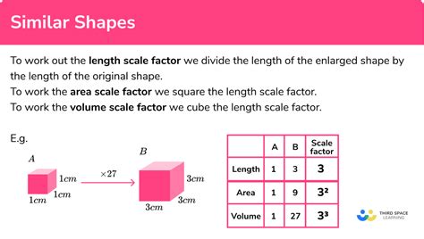 Similar Shapes Gcse Maths Steps Examples And Worksheet