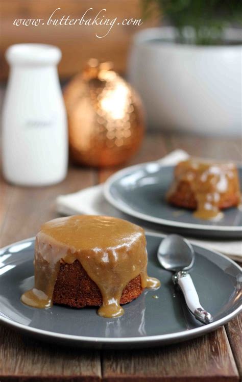 Sticky Date Puddings With Butterscotch Sauce Butter Baking