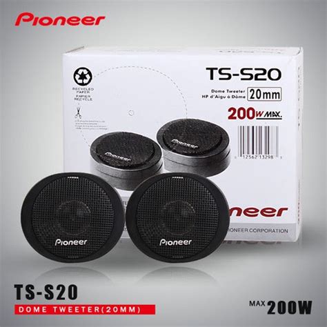 Pioneer Ts S20 200w Super Tweeter Pioneer Tweeter 20mm Shopee Malaysia
