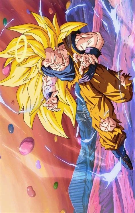 Goku Super Sayajin 3 Super Forte Imagem Muito Legal Como Se Faz