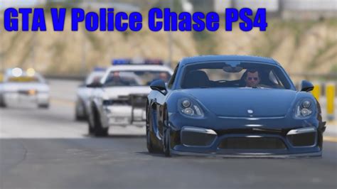 Gta V Police Chase Ps4 Youtube