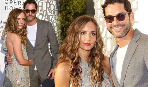 Tom Ellis Lucifer Star Makes First Red Carpet Appearance With New Wife